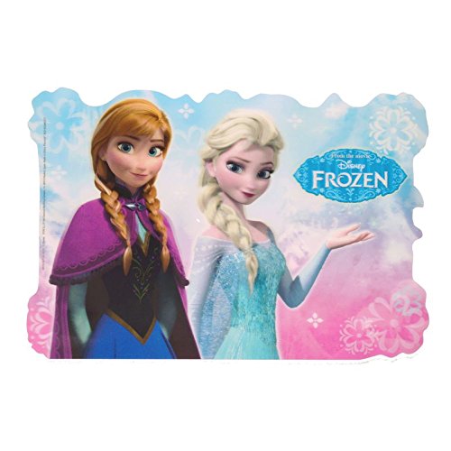 Frozen - Die Eiskönigin Platzset mit 3D Effekt - Frozen - Die Eiskönigin Tischset Platzdeckchen Elsa Tischmatte