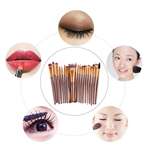 Demarkt 20 pcs/set Makeup Brush Set - 5