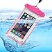 Produktbild I-Sonite (Pink Universal-Transparent Handy, Pass, Geld Wasser wasserdicht Swimming Pool, Meeresschutz Tasche Touch-Responsive Für Huawei Y7 Pro (2019)