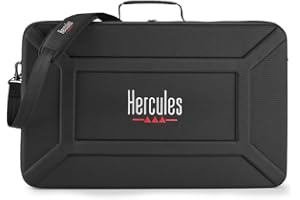 Hercules DJControl Inpulse T7 Bag – Noir – Étui pour contrôleur DJ durable avec rembourrage de protection et rangement pratique