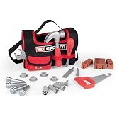 Smoby, 360196, Facom Tamir Kumaş Alet &Ccedil;antası, Tornavida, Somun Anahtarı, Aksesuarlar, Lisanslı, Facom Repair Fabric Tool Bag