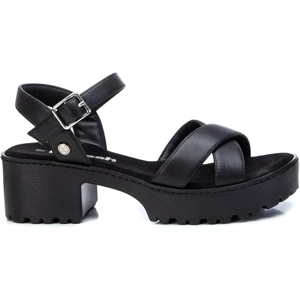 Alpargatas Negras Mujer Refresh Sneakers Mujer Plataforma Negro