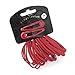 Hair Accesories Set Girls Hair Elastics 20Pc Bendies Bobbles Clips Slides Ponios Red