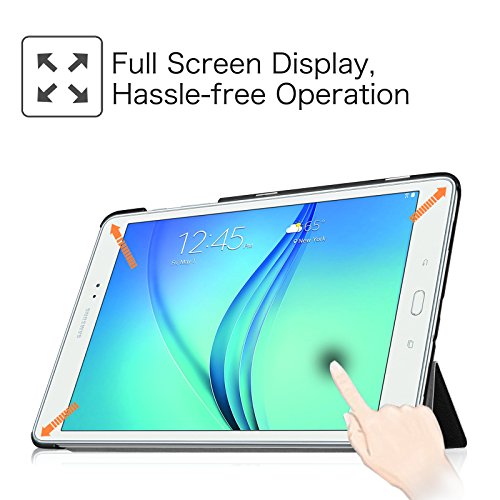 Fintie Samsung Galaxy Tab A 9.7 Hülle Case – Ultra Schlank Superleicht Ständer Smart Shell Cover Schutzhülle Etui Tasche mit Auto Schlaf / Wach Funktion für Samsung Galaxy Tab A 9.7 T550N / T555N 24,6 cm (9,7 Zoll) Tablet-PC, Don’t Touch - 5