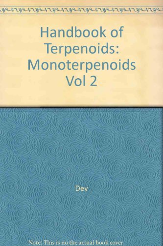 couverture de : Handbook of terpenoids