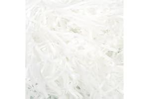 100 g strimlat pappersfyllningsmaterial strimlat vitt knisterpapper förpackningsgräs strimlat papper fyllning presentförpackn