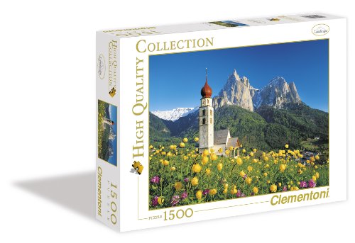 Preisvergleich Produktbild Clementoni 31997.8 - Puzzle Kollektion - Südtirol, Sankt Valentin Kirche, 1500 Teile