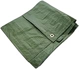 Am-Tech 6 x 4ft Tarpaulin - Green