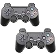 senzooe 2pcs Gamepad Joystick for PS2 Controller for Playstation 2 Console Dual Vibration
