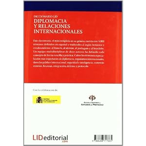 Diccionario LID de Diplomacia y Relaciones Internacionales.