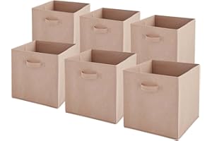 Box and Beyond Bandeja de Almacenamiento, Cartón, Rosa Polvo, 31x31x31cm