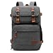 Produktbild CoolBell 17,3 Zoll umwandelbar Laptop Rucksack mit USB Anschluss Schulrucksack Mehrzweck Business Messenger Bag/Umhängetasche Travel Backpack Laptop Tasche für Herren/Damen/Studenten(Canvas Grau)