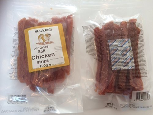 Stockbull Hunde Snacks - Weich Hähnchen Streifen 100g