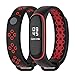 Produktbild BZLine Mi Band 3 Uhrenarmband Dauerhaftes Ersatz TPU Anti-aus-Armband Sport Armband für Xiaomi Mi Band 3 (Rot)