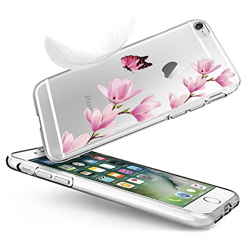 Carcasa iphone 6 6s Qissy   TPU Transparente Funda Cubierta de Silicona de ultra delgado impresi  n de estuche Carcasa Trasera Para Apple iphone 6 6s 4 7 pulgadas