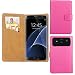 Produktbild Nano Flip Handy Smartphone Tasche Hülle Case Cover Für Lenovo A806  - M Pink