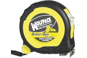 WOLFPACK LINEA PROFESIONAL Wolfpack 2300556 - Flexometro magnético grip topline con frenom 8 metros/25 mm