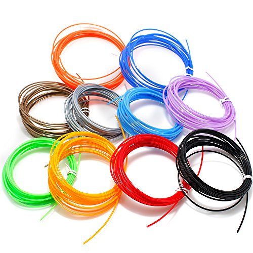 AFUNTA 1,75 mm Flexible 20M ABS 3D Print Filament F¨¹r 3D-Drucker Pen - 3