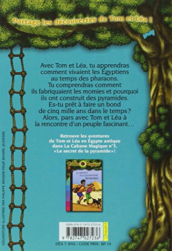 Les carnets de la cabane magique, Tome 03: Momies et pyramides