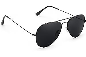 Nevoluxer Fliegerbrille polarisiert mit UV400 Schutz – Sonnenbrille Jungen 8 Jahre & Mädchen – Stilvolle Kinder Sonnenbrillen ab 10 – Leichtes Metall, robust, modisch