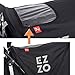 Baby Stroller Pram EZZO High Class Aluminium Pushchair - foldable, Colour Antracite