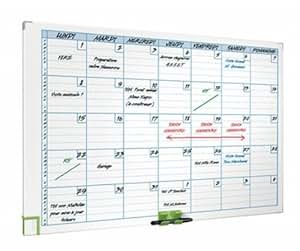 tableau blanc mensuel