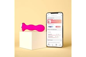 Perifit | Sonde de Rééducation Périnéale | Dispositif Médical Connecté | Muscle et Renforce le Périnée | Prévention Incontinence, Descente d'Organe | Appareil de Musculation Pelvienne Femme | Rose