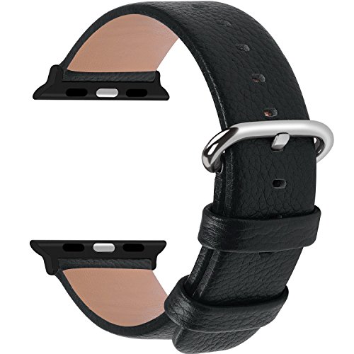 Fullmosa Compatible Correa Apple Watch 42mm 38mm Cuero 15 Colores Correa para Apple Watch iWatch Serie 3 Serie 2 Serie 1 Negro 42mm reviews Fullmosa Compatible Correa Apple Watch 42mm 38mm Cuero 15 Colores Correa para Apple Watch iWatch Serie 3 Serie 2 Serie 1 Negro 42mm