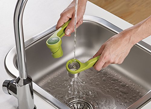 Joseph Joseph 20102 Helix Knoblauchpresse, Kunststoff, grün, 4.59 x 5.8 x 17.60 cm - 4