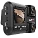 Produktbild Dashcam,1080P Full HD WLAN & GPS Vorne und Hinten Dual Kamera Autokamera mit SONY323 Lens,HDR Nachtsicht,Akku,Loop-Aufnahme,Bewegungserkennung,Audio,G-Sensor für Auto Parküberwachung,WiFiandGPS