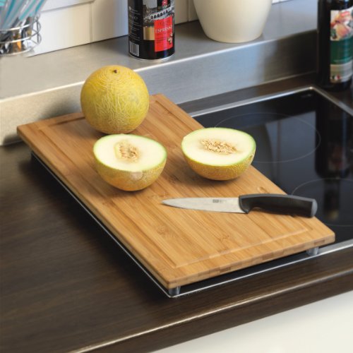 Zeller 25324 Herdabdeck- /Schneideplatte, Bamboo / 50 x 28 x 4 - 2