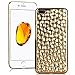 Produktbild SMART LEGEND iPhone 7 Plus Weiche Silikon Hülle TPU Bumper Handyhülle Gold Muster Schutzhülle Backcover Crystal Kirstall Clear Etui Ultra Slim Design Glatt Weich Handytasche Soft Case Silicon Protective Cover Flexible Dünne zurück Schale