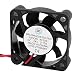 Produktbild sourcingmap® DC 24V 0,15A Kunststoff Schwarz 7 Schaufeln PC Computer Gehäuse Lüfter 40 mm x 40 mm x 10 mm