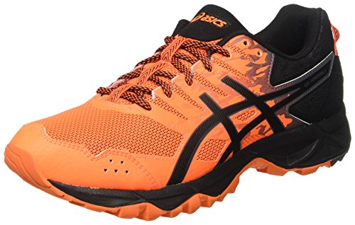Asics Gel-Sonoma 3, Chaussures de Course pour Entraînement sur Route Homme, Orange (Shocking Orange/Black/Carbon), 45 EU