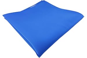 TigerTie - Pochette de créateur en couleur unie - Pochette de mouchoir cavalier - Taille 30 x 30 cm