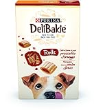  DeliBakie Galletas Para Perros Purina DeliBakie Rolls Jamón y Queso - 320 Gram