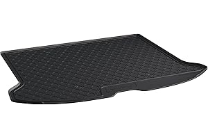 GLEDRING Coquille coffre-arrière Rubbasol (caoutchouc) compatible avec Volvo XC60 2008-2016 (petite roue de secours)