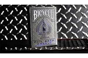 SOLOMAGIA Bicycle Rider Back Cobalt Luxe (Blue) Version 2 by US Playing Card Co