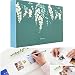 Produktbild SAIKA Stoffrahmen / genähte Kunstlederrahmen Cover Buch Album für 3 Zoll Drucke - Wisteria Flowers
