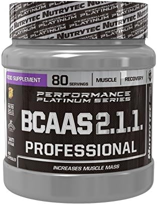 Nutrytec Sport Unisex Bcaa'S 2: 1: 1 Capsules, Multicolour, 500 Mg