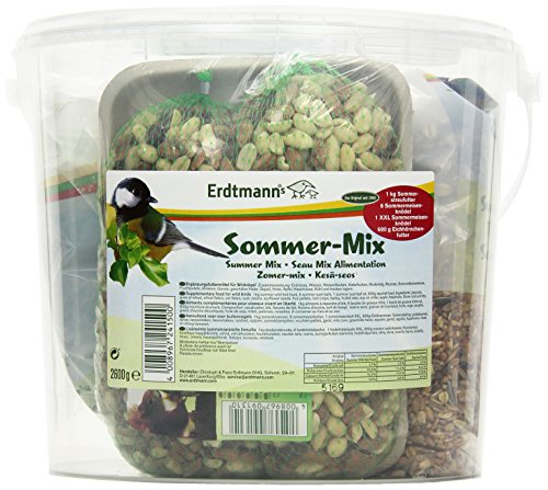 Erdtmanns Sommer-Mix im Plastikeimer, 1er Pack (1 x 2.6 kg)