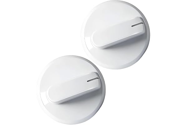 Mekalero 2 st WE03X25285 torkare timer kontrollknoppar montering ersättning för PS11763058 AP6032623 GTX22EASK0WW GTX22GASK0WW timer knopp