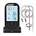Produktbild CLLZ Digital Barbecue Thermometer Wireless mit 2 Temperaturfühlern Funk Grillthermometer Bratenthermometer mit Timer für BBQ Ofen Grills Smoker Reichweite bis zu 1 Meter