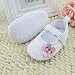 Koly Newborn Baby Little Lace Flower Soft Bottom Prewalker Shoes Toddler First Walking Shoes