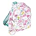 Produktbild LS Design Kinderrucksack Kindergarten-Tasche Flamingo Kinder Rucksack Vorschule Rosa Pink Weiss 20x28x9cm