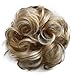 PRETTYSHOP Scrunchy Scrunchie Bun Updo Hairpiece Hair Ribbon Ponytail Extensions Curly Diverse Colors (blonde mix 25H613 G37A)