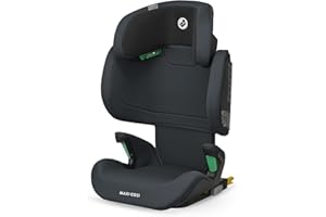 Maxi-Cosi RodiFix M i-Size, Rehausseur Voiture Enfant, 3,5 - 12 ans, 100 - 150 cm, Siège Auto ISOFIX, Protection G-CELL contre chocs latéraux, Hauteur Réglable, Bouclage Rapide & Facile, Basic Grey