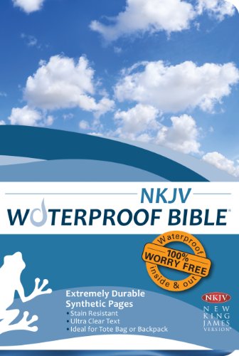 Preisvergleich Produktbild Waterproof Bible-NKJV-Blue Wave