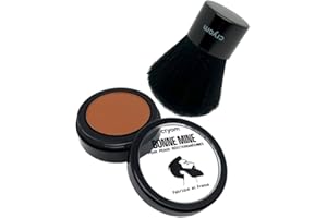 CRYOM - Routine BONNE MINE : poudre compacte + applicateur Kabuki, 4 teintes disponibles. Cosmétique et maquillage pour hommes. N°2 : Méditerranéennes