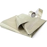 TitanRF Faraday Fabric 44" x 36" (.91m x 1.1m) + Extra 36" TitanRF Tape. Military Grade Conductive Material Blocks RF Signals